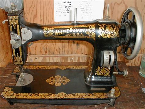 white sewing machine serial numbers